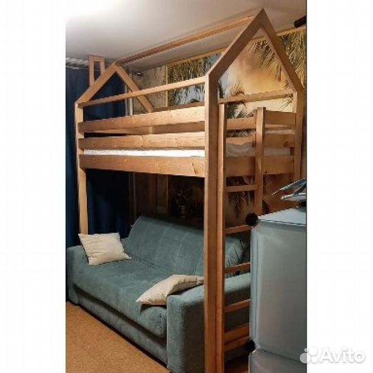 Кровать домик чердак в детскую