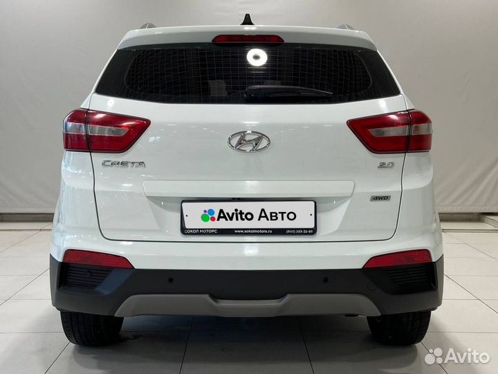 Hyundai Creta 2.0 AT, 2017, 86 450 км