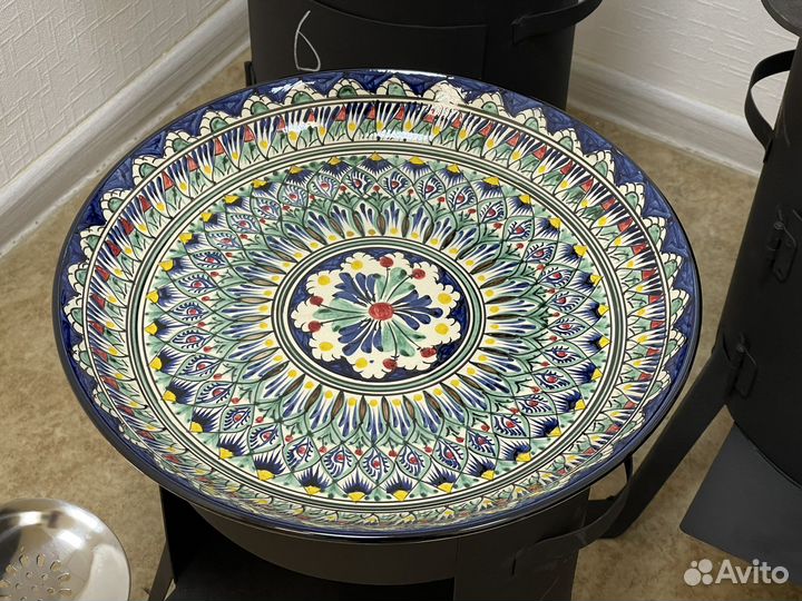 Ляган, блюдо, тарелка под плов, мясо