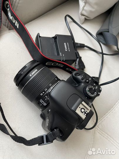 Зеркальный фотоаппарат canon 550d + 2 обьектива