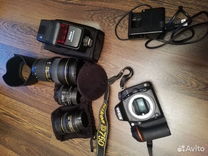 Фотоаппарат nikon d750 комплект(пробег 3000)