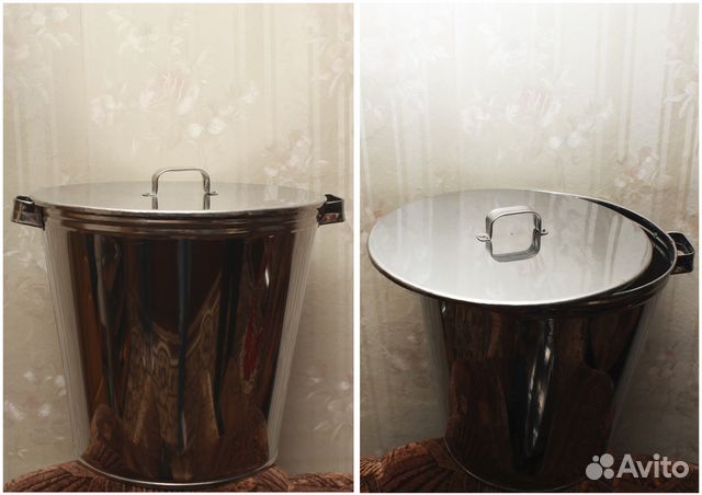 Бак печки-прачки, таз, ведро, ковши из нержавейки купить в Нижнем ...