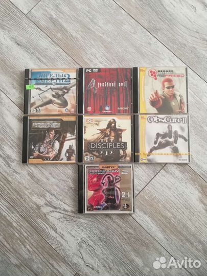 Компьютерные игры диски для пк