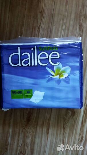 Пеленки одноразовые 60х90 30 штук