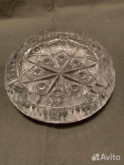 Хрустальная пепельница