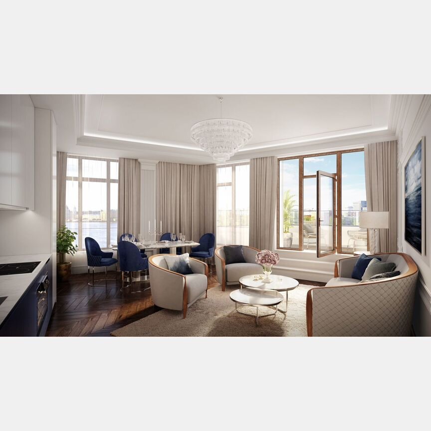 3-к. квартира, 83,1 м², 8/8 эт.