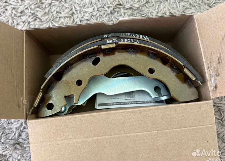 Колодки торм.бар.hyundai coupe /lantra