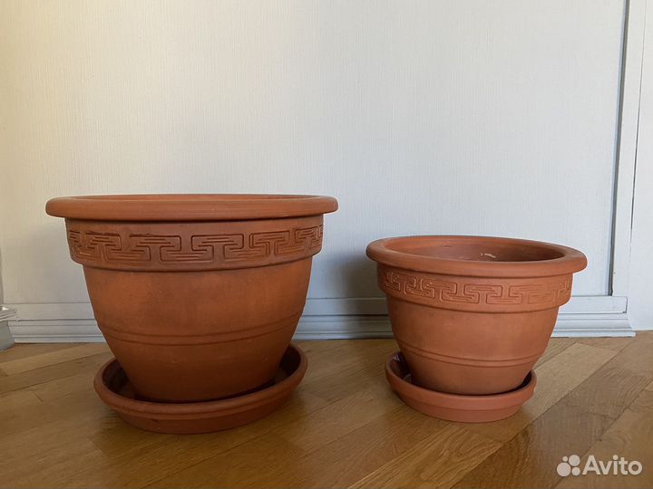 Керамические горшки