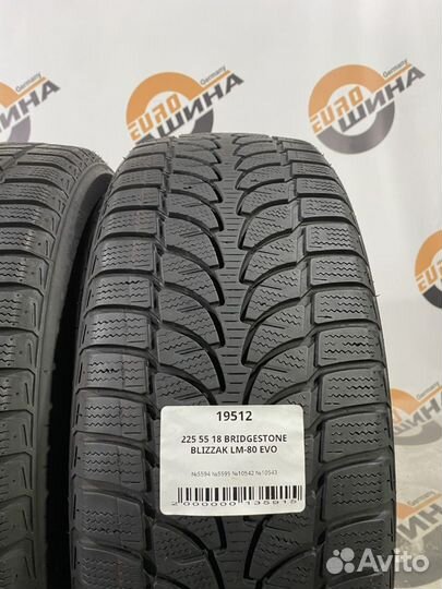 Bridgestone Blizzak LM-80 Evo 225/55 R18 101T