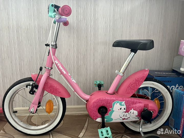 Детский велосипед btwin 14