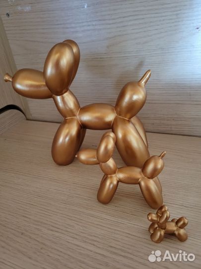 Дизайнерская статуэтка Собака Balloon Dog 4в1