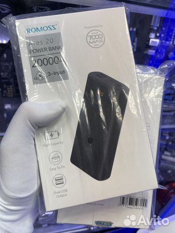 Внешний аккумулятор Romoss Ares20 20000mAh