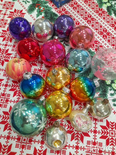 Елочные игрушки СССР