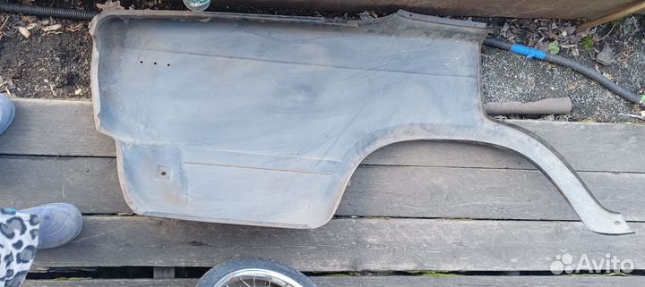 Крыло заднее левое ваз 2105-2107