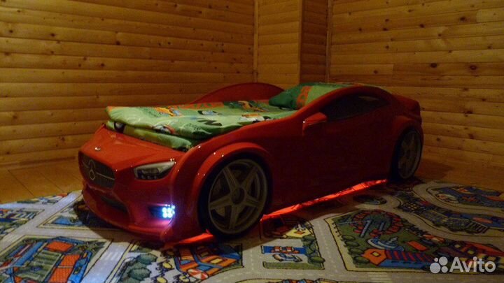 Кровать-машинка объемная (3d) EVO 