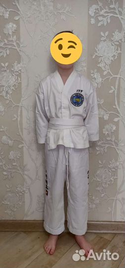 Кимоно Добок ITF 130-140 Тхэквондо и Защита