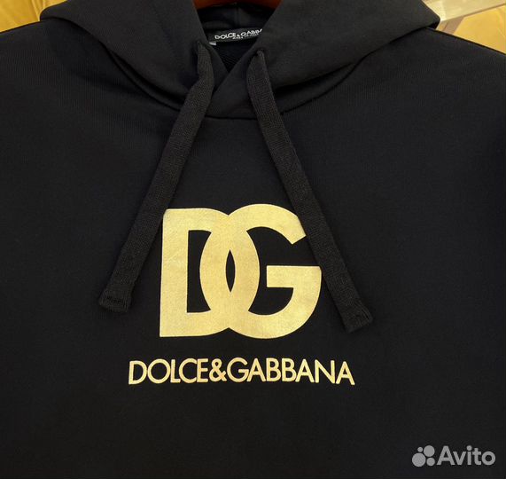 Толстовка Dolce Gabbana, худи DG