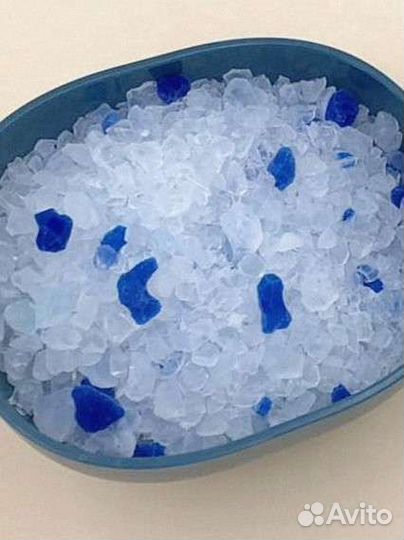 Силикагелевый наполнитель для кошачьего туалета