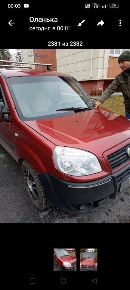 FIAT Doblo: фото из отзыва