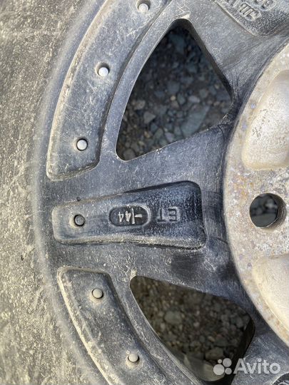 Диски на грязевой резине