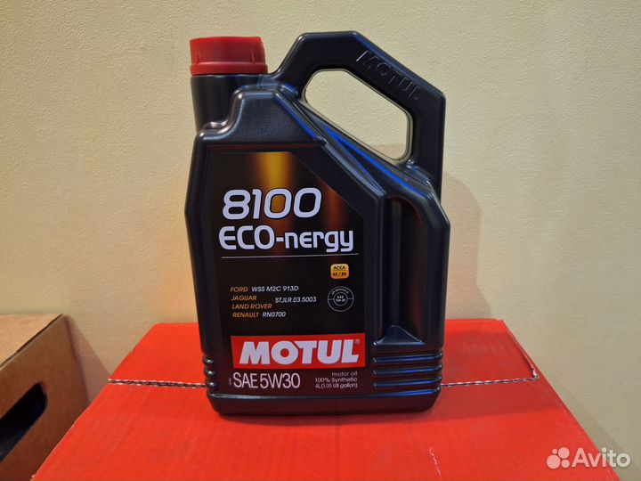 Масло моторное motul 5W30 Eco-nergy 4 литра