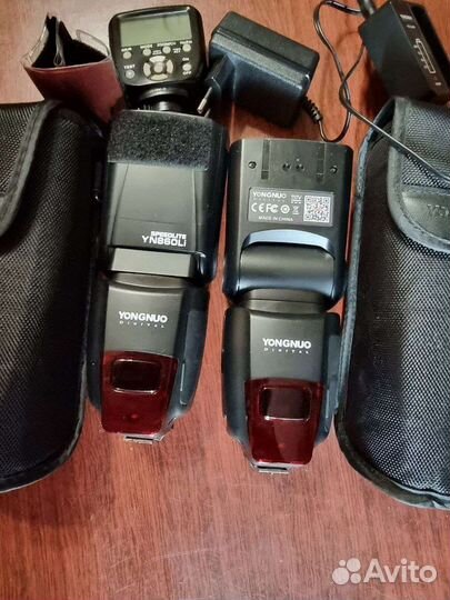 Фотовспышка 2 шт Yongnuo Speedlite YN860Li с синхр