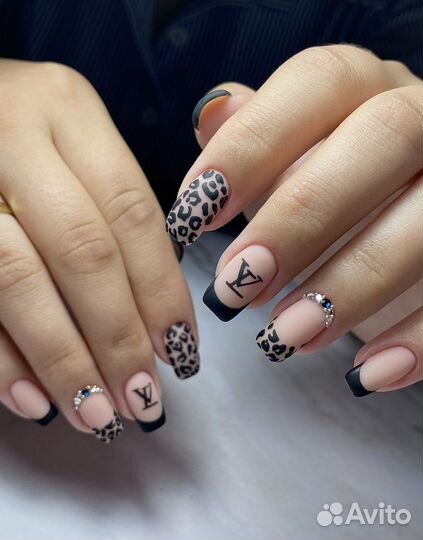 Аппаратный маникюр+гель-лак