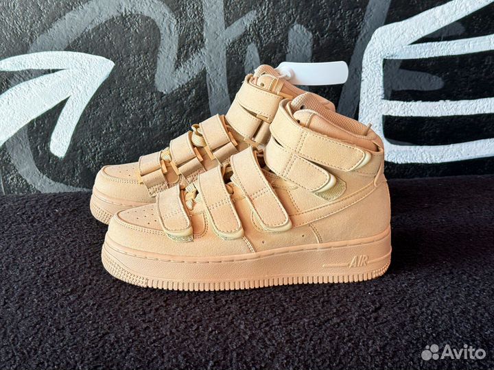 Кроссовки Nike Air Force 1 Jewel Coffee