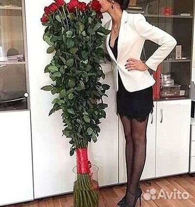 Высокие розы