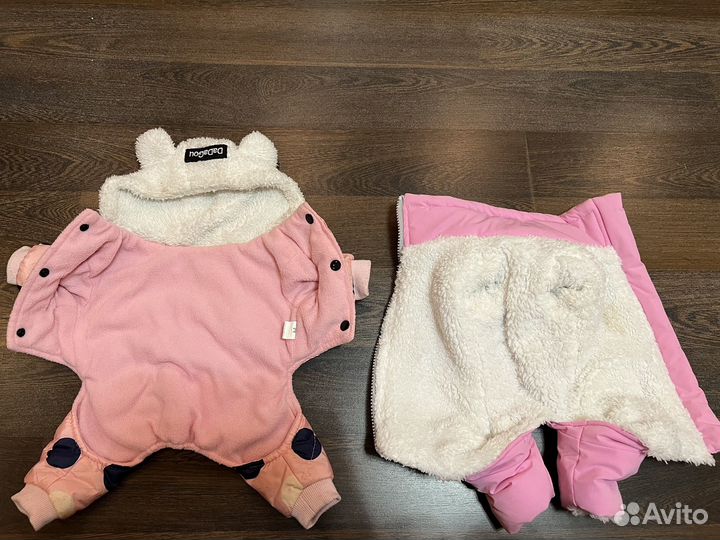 Зимние комбинезоны для собак