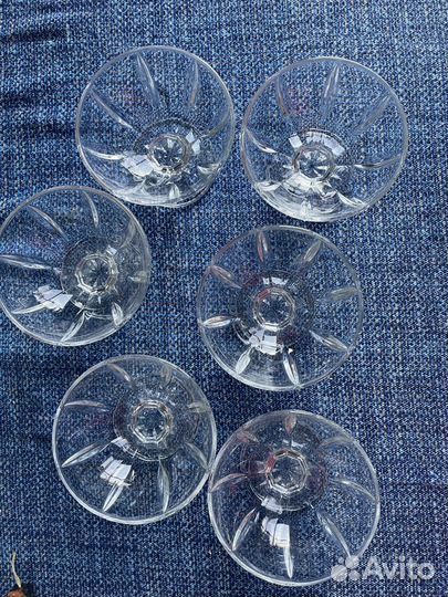 Креманки 6 шт. Стекло France