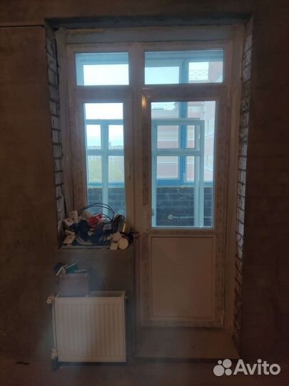 Дверь пластиковая пвх балконная