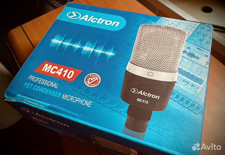 Студийный конденсаторный микрофон Alctron MC410