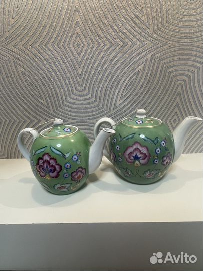 Фарфоровые чайники СССР