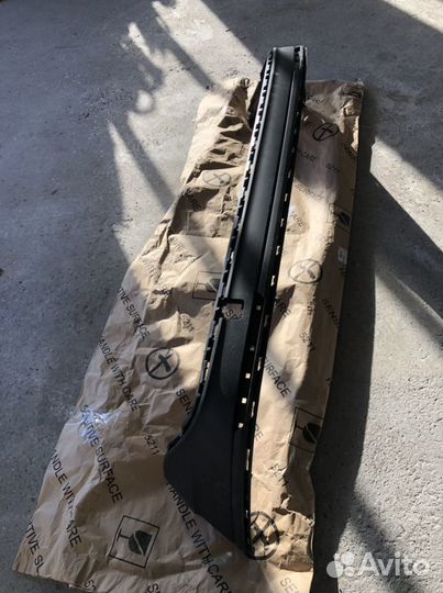 Бампер задний volkswagen tiguan 2