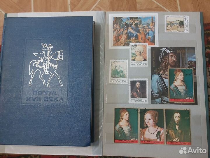 Почтовые марки.Европа.Африка.Искусство.Живопись