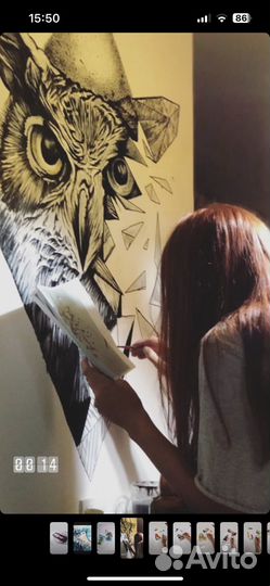 Роспись стен