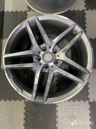 Диски колесные R19 AMG W222 разноширокие