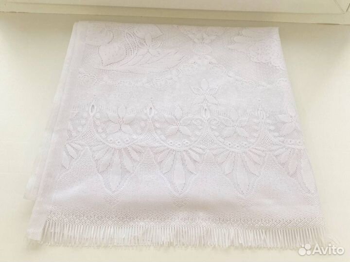 Занавеска для кухни тюлевая новая