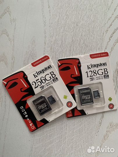 Оптом и в розницу Карта памяти MicroSD 128, 256