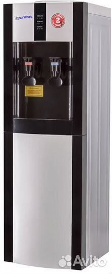 Кулер для воды Aqua Work 16-LR серебро-черный комп