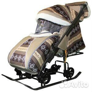 Санки коляска ника