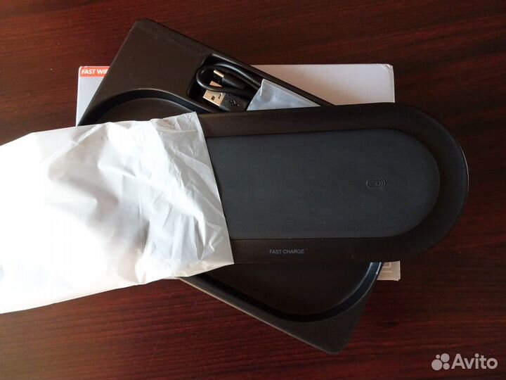 Беспроводное зарядное устройство для 2-х гаджетов