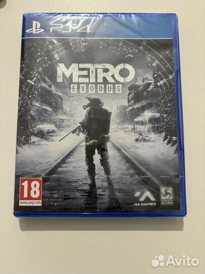 Metro exodus ps4 диск запечатанный