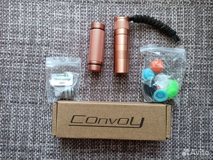 Фонарик Convoy S2+ copper