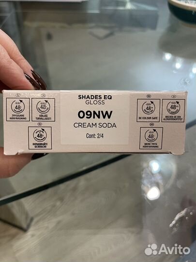 Redken shades eq 09 NW краска для волос