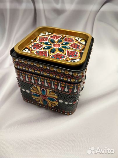 Банка для чая/кофе металлическая