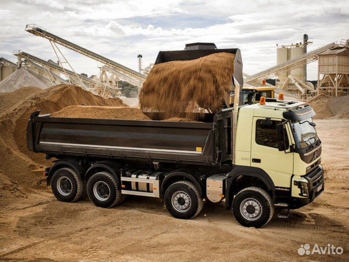 Песок \ Отсев гранитный строительный с доставкой о