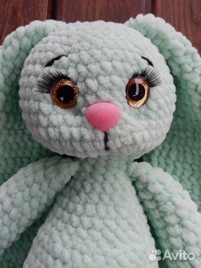 Мягкая игрушка заяц ручная работа