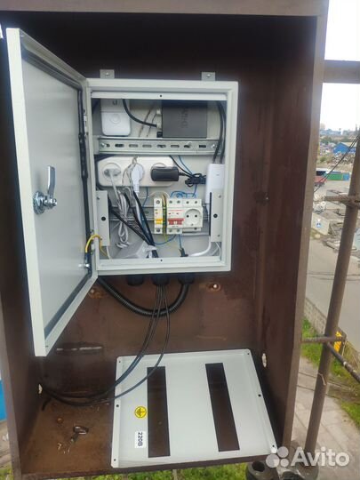 Установка видеонаблюдения